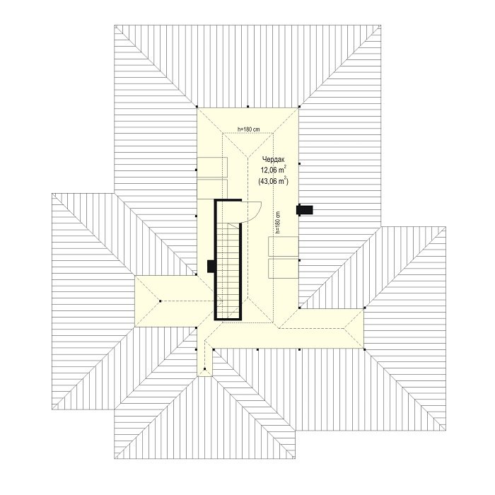 План проекта дома S8-176 фото 2