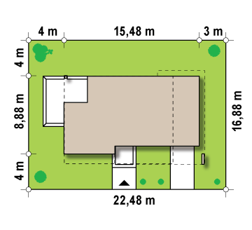 План проекта дома S3-164-3 фото 3