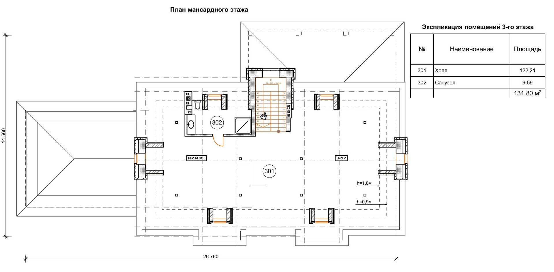 План проекта дома S-512 фото 3