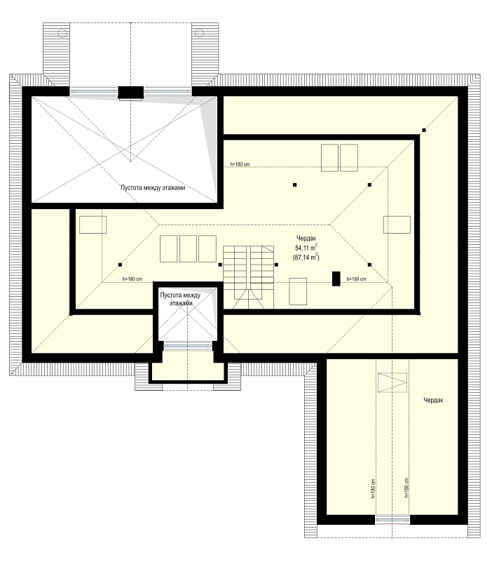 План проекта дома S8-309-4 фото 2
