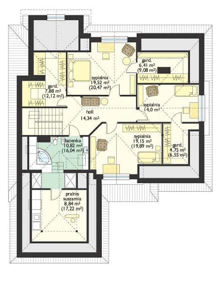 План проекта дома S8-311-2 фото 2