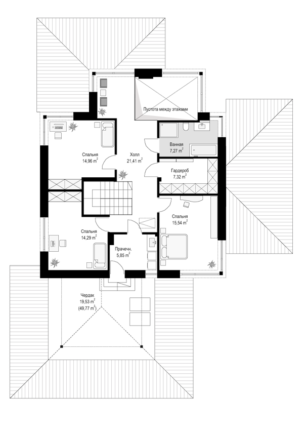 План проекта дома S8-339 фото 2