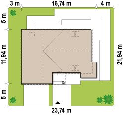 План проекта дома S3-282 фото 3