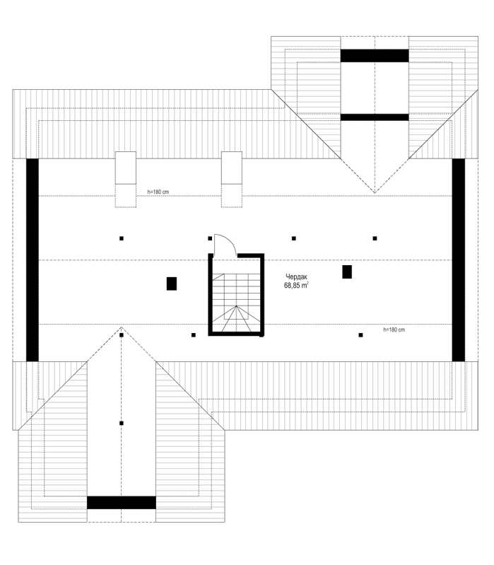 План проекта дома S8-279-2 фото 2