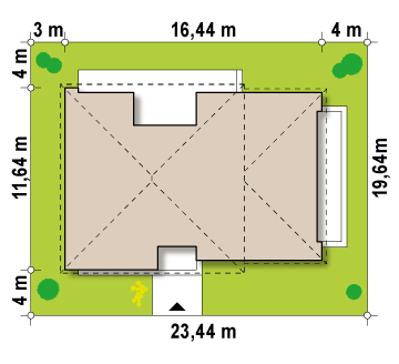 План проекта дома S3-190-2 фото 2