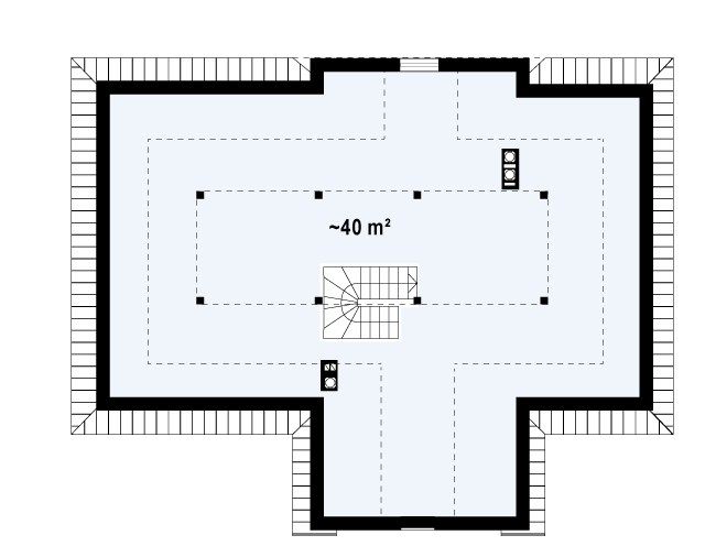 План проекта дома S3-109-2 фото 2