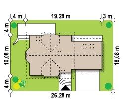 План проекта дома S3-259-1 фото 3