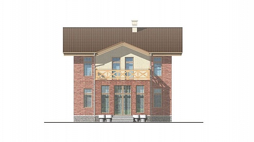План проекта дома S1-128-2 фото 2