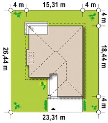 План проекта дома S3-176-1 фото 2