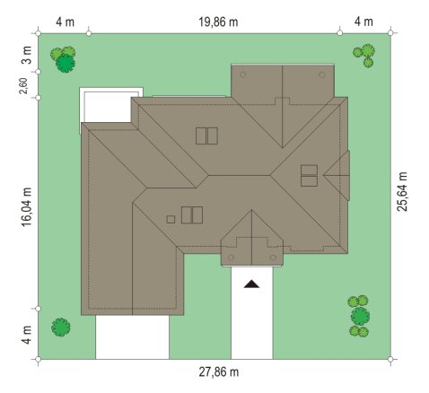 План проекта дома S8-279-1 фото 3