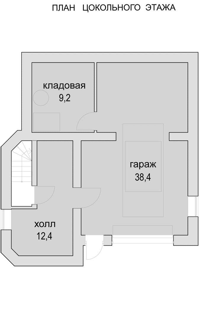 План проекта дома S1-181 фото 1