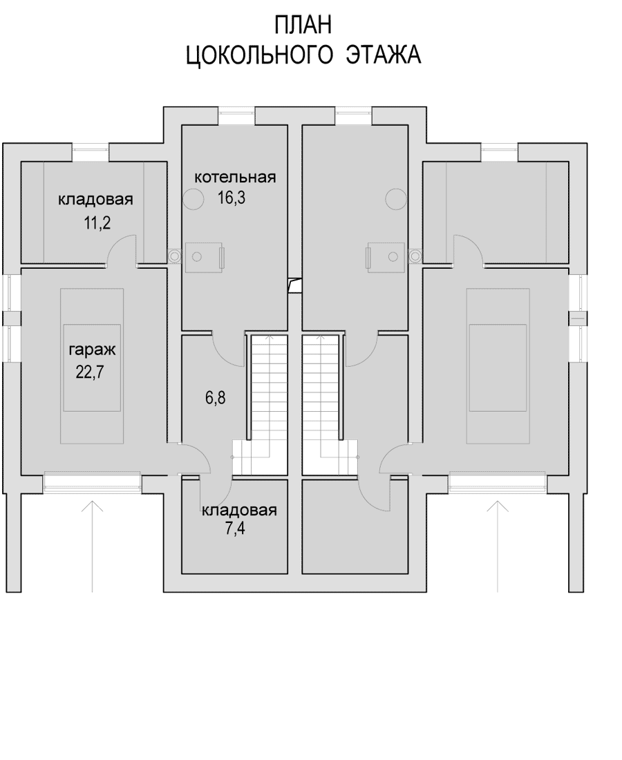 План проекта дома S1-187 фото 1