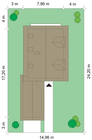 План проекта дома S8-138-1 фото 3
