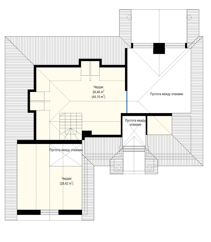 План проекта дома S8-227-5 фото 2