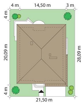 План проекта дома S8-451-2 фото 4