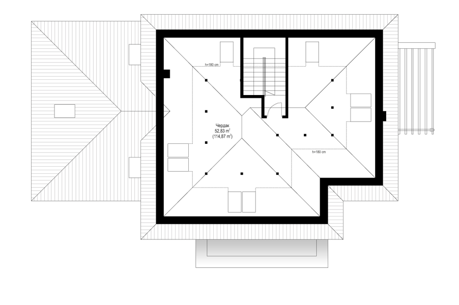 План проекта дома S8-399 фото 3