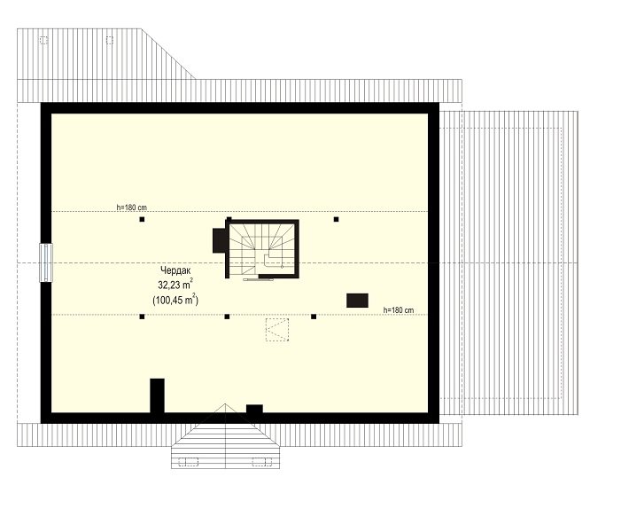 План проекта дома S8-151-1 фото 2