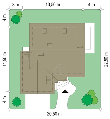 План проекта дома S8-266-2 фото 3