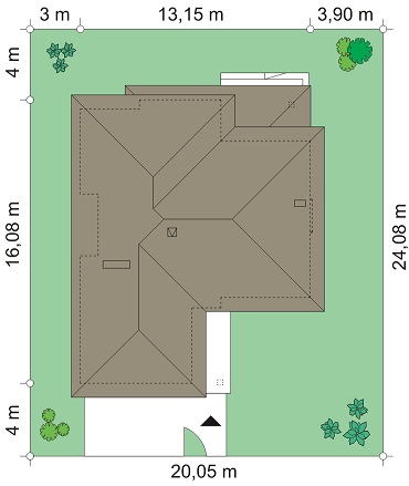 План проекта дома S8-251-1 фото 3