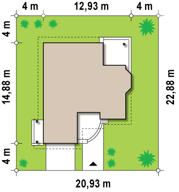 План проекта дома S3-242 фото 3