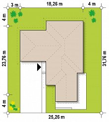 План проекта дома S3-245-1 фото 2