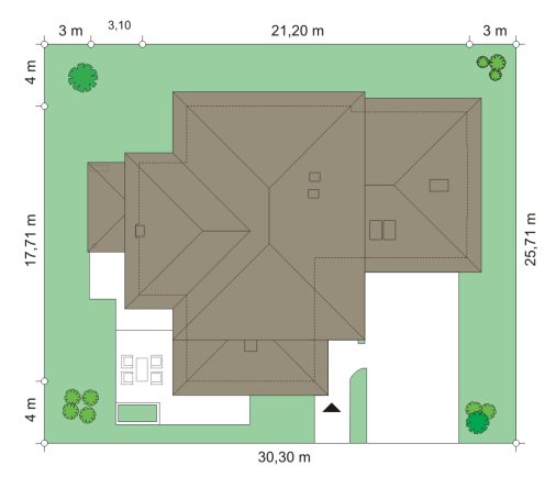 План проекта дома S8-432-1 фото 3