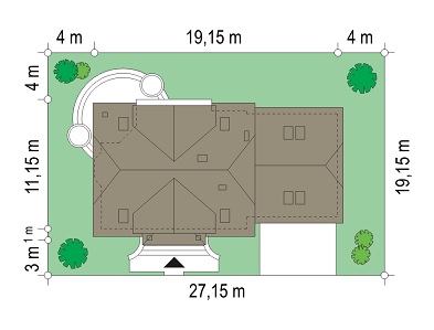 План проекта дома S8-310-1 фото 3