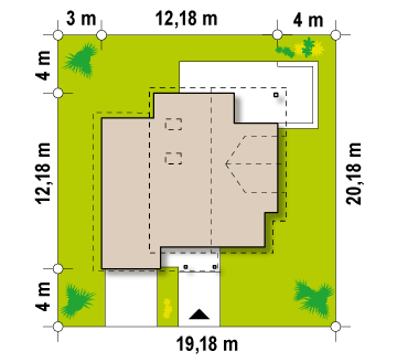 План проекта дома S3-164-2 фото 3