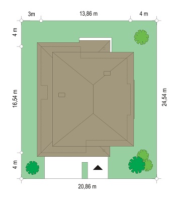 План проекта дома S8-329-2 фото 3