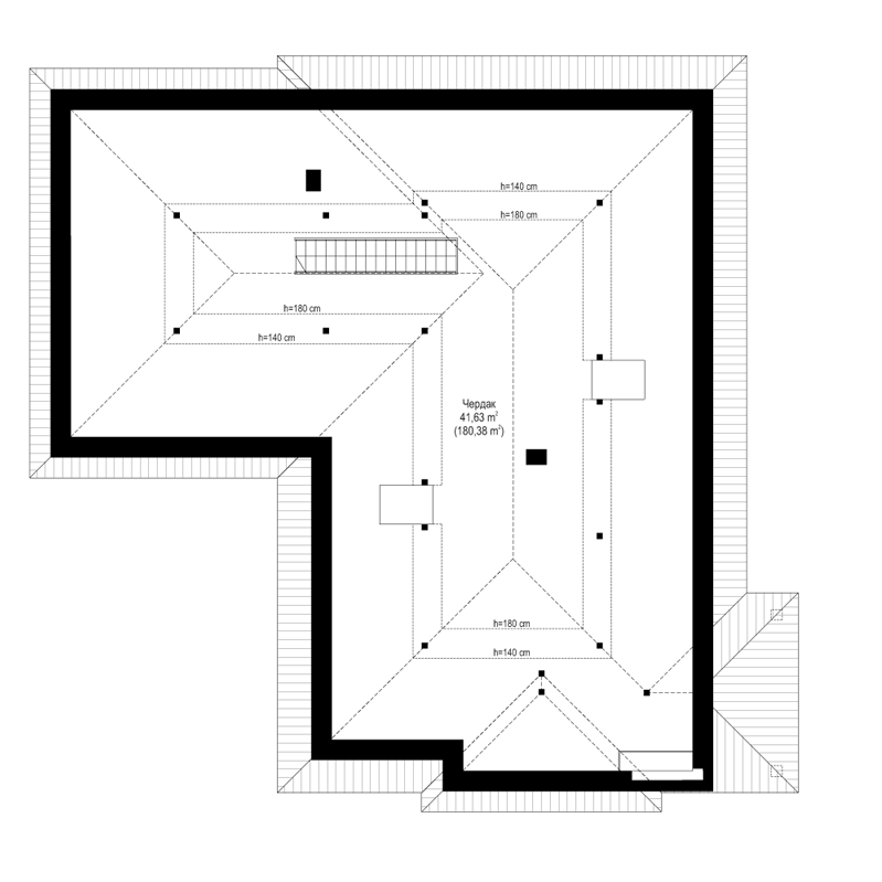 План проекта дома S8-208 фото 2