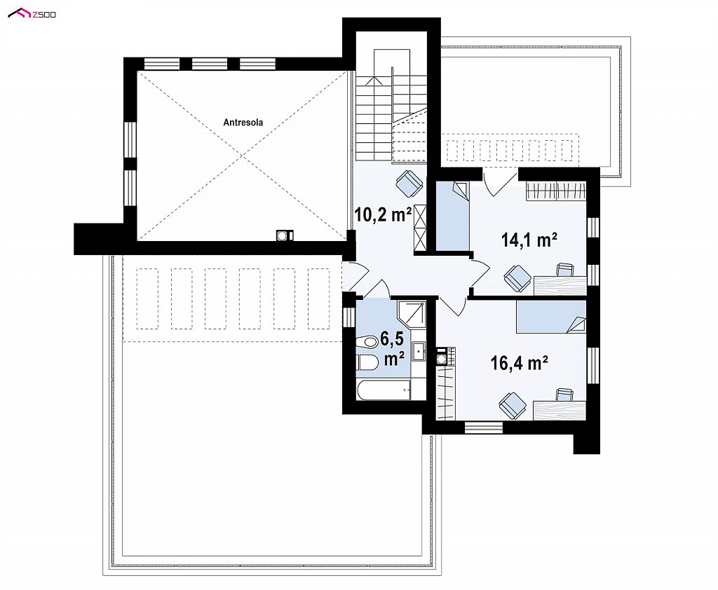 План проекта дома S3-211-3 фото 2