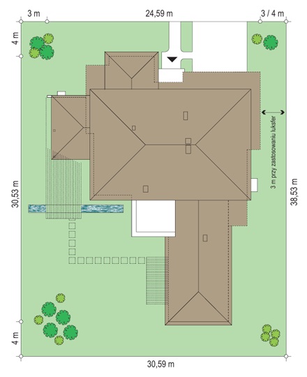План проекта дома S8-596 фото 3