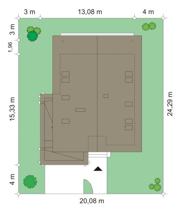 План проекта дома S8-260-1 фото 3