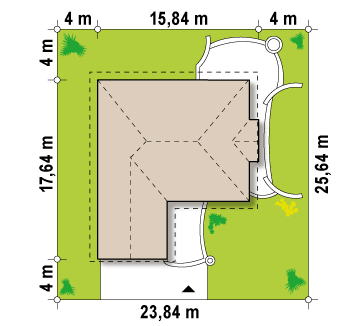 План проекта дома S3-176 фото 2