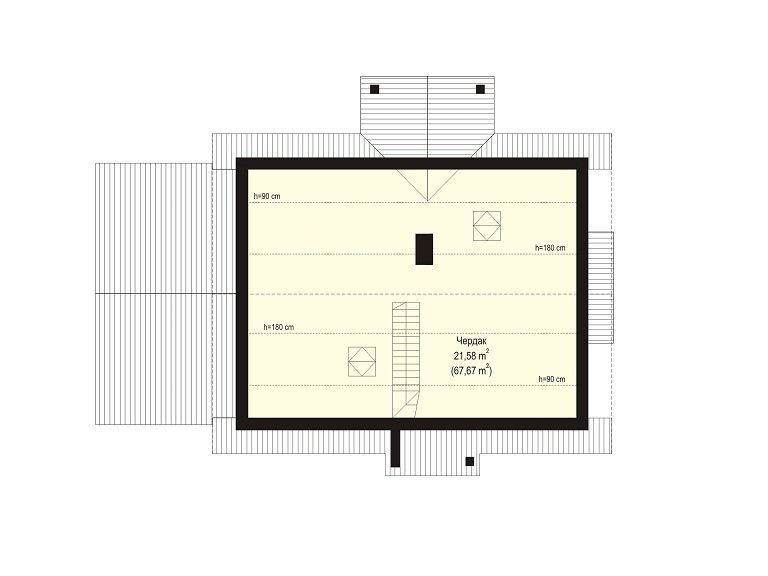 План проекта дома S8-108-1 фото 2