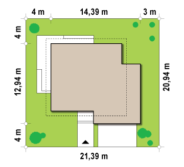 План проекта дома S3-231-1 фото 3