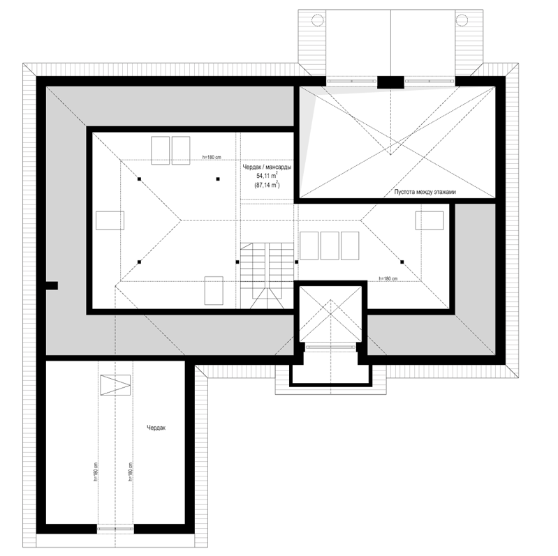 План проекта дома S8-376 фото 2
