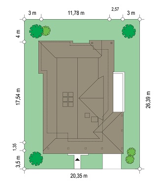 План проекта дома K8-234-3 фото 3