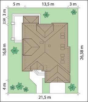 План проекта дома S8-312-1 фото 4
