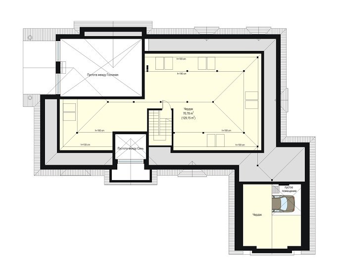 План проекта дома S8-366-1 фото 2