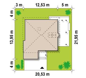 План проекта дома S3-202-1 фото 3
