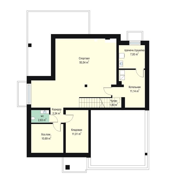 План проекта дома S8-415-1 фото 1