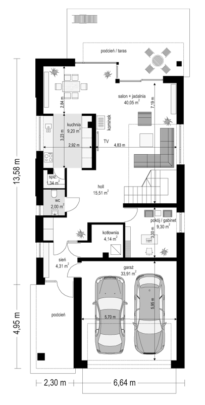 План проекта дома S8-239 фото 1