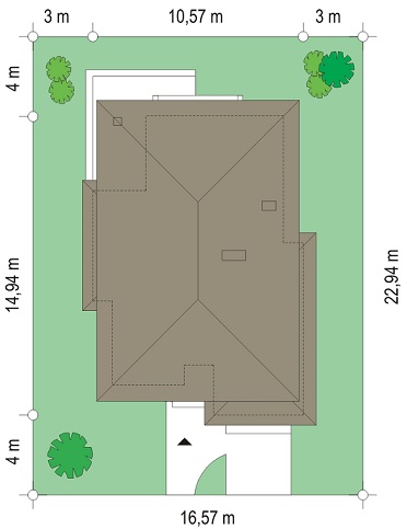 План проекта дома S8-233 фото 3