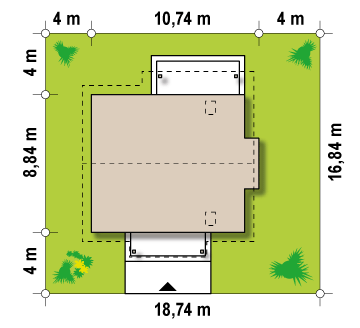 План проекта дома S3-134-1 фото 3