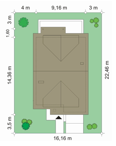 План проекта дома S8-219-3 фото 3