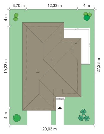 План проекта дома S8-191-1 фото 3