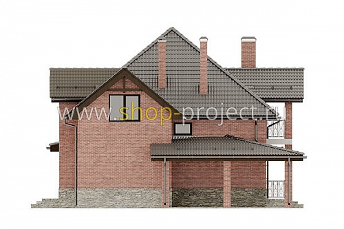 План проекта дома S2-163-3 фото 2