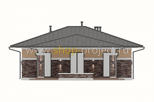 План проекта дома S2-130 фото 1