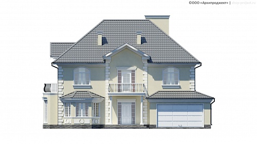 План проекта дома S-498 фото 1